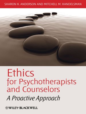 cover image of Ethics for Psychotherapists and Counselors
